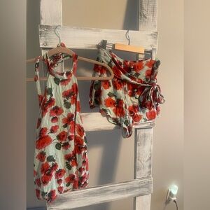 Halter Top and Shorts Set